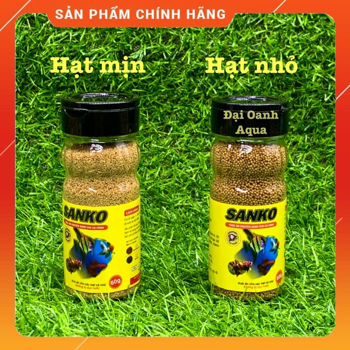 Cám Cá SANKO - Thức Ăn Cho Cá Nhanh Lớn, Lên Màu Đẹp