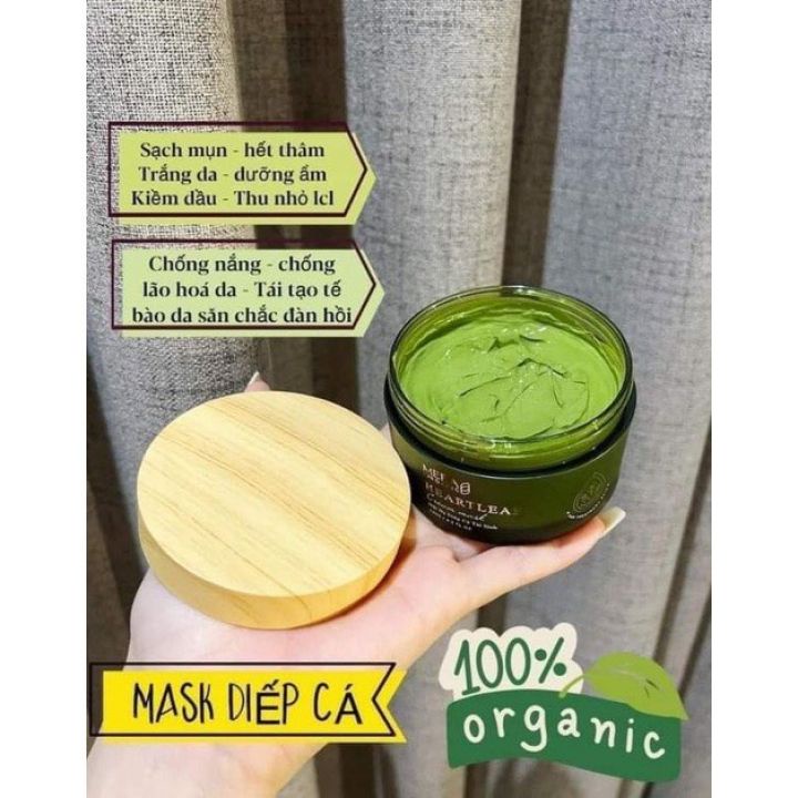 Mặt Nạ Diếp Cá Tái Sinh Meea Organic - Mặt nạ nhiếp cá