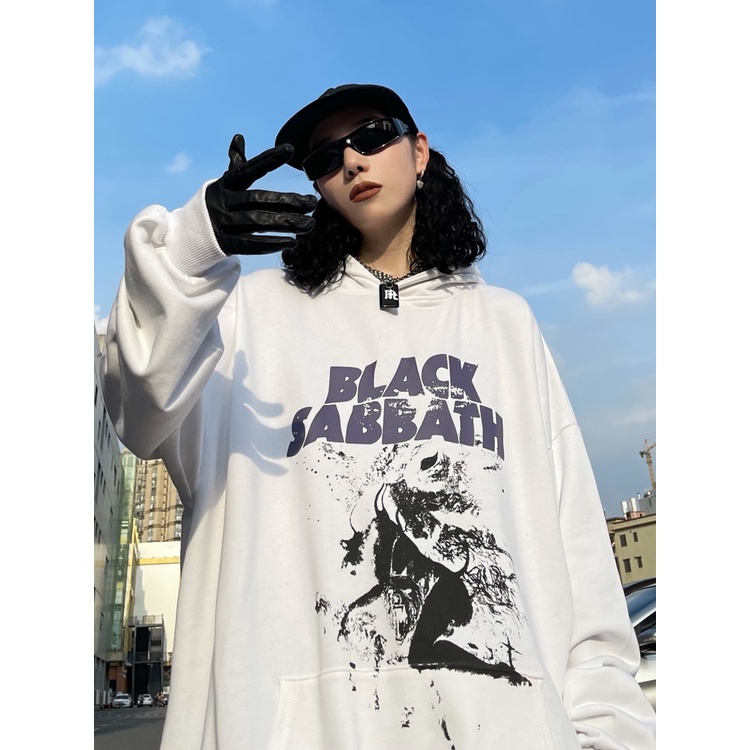 NRVP Áo Hoodie Nữ Tay Dài Dáng Rộng Thời Trang Phong Cách Hàn Quốc