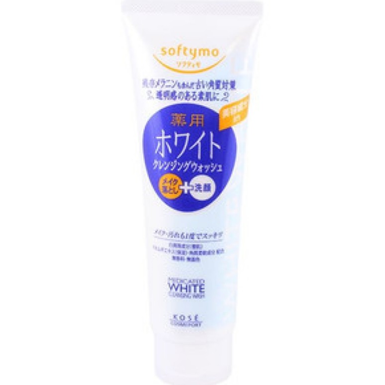 Sữa rửa mặt Kose Softymo White 220g