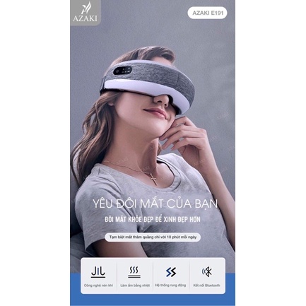 Máy Massage Mắt Azaki E191 Plus