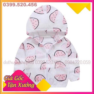 Áo chống nắng chống tia uv cho bé- mã 107