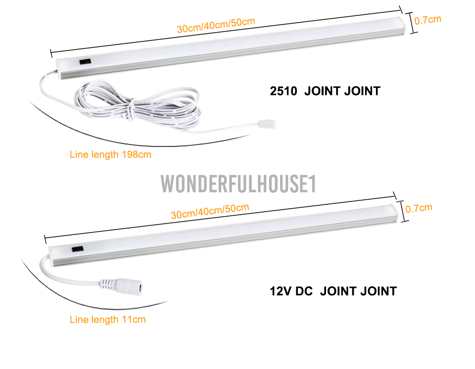 Đèn Led Cảm Biến Hồng Ngoại Không Dây Gắn Tủ Bếp