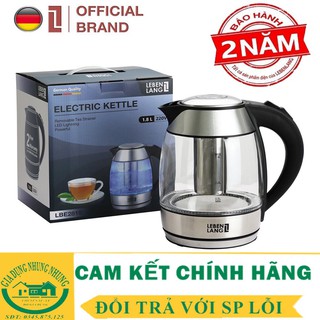 Ấm siêu tốc kèm lõi lọc trà lebenlang- 1800ml