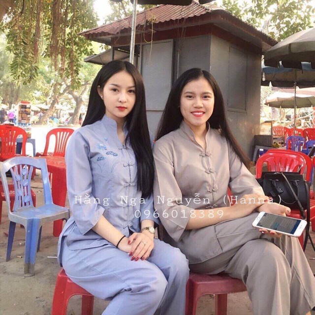 Bộ đi chùa (có mẫu có viền mới,đủ màu,đủ sz) | BigBuy360 - bigbuy360.vn