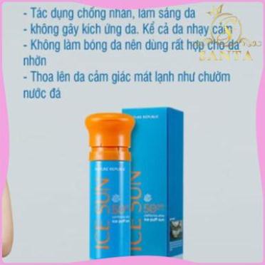 [CHÍNH HÃNG] Xịt Chống Nắng ICE Sun SPF50+++