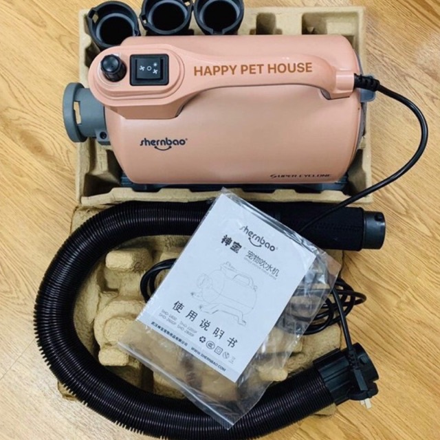 Máy sấy Shernbao cao cấp 2600W chuyên dùng cho Thú Cưng Chó Mèo