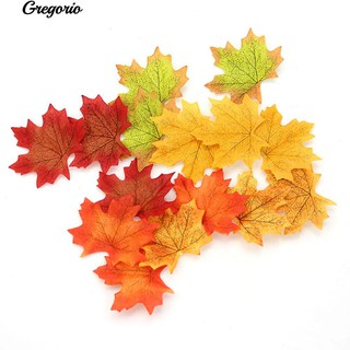 Set 50 Lá Phong Giả Dùng Để Trang Trí