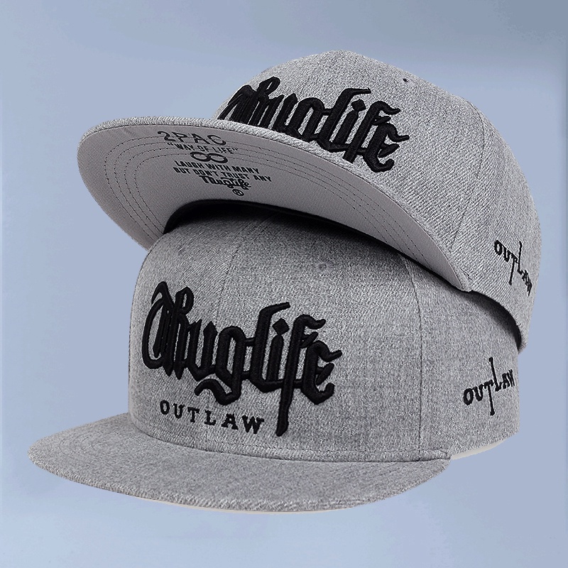 Mũ Lưỡi Trai In Chữ 2pac thug Life Phong Cách Hip Hop Thời Trang Chất Lượng Cao