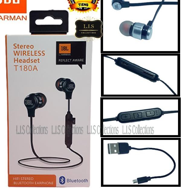 Tai Nghe Bluetooth Jbl T180A Có Khe Cắm Thẻ Nhớ