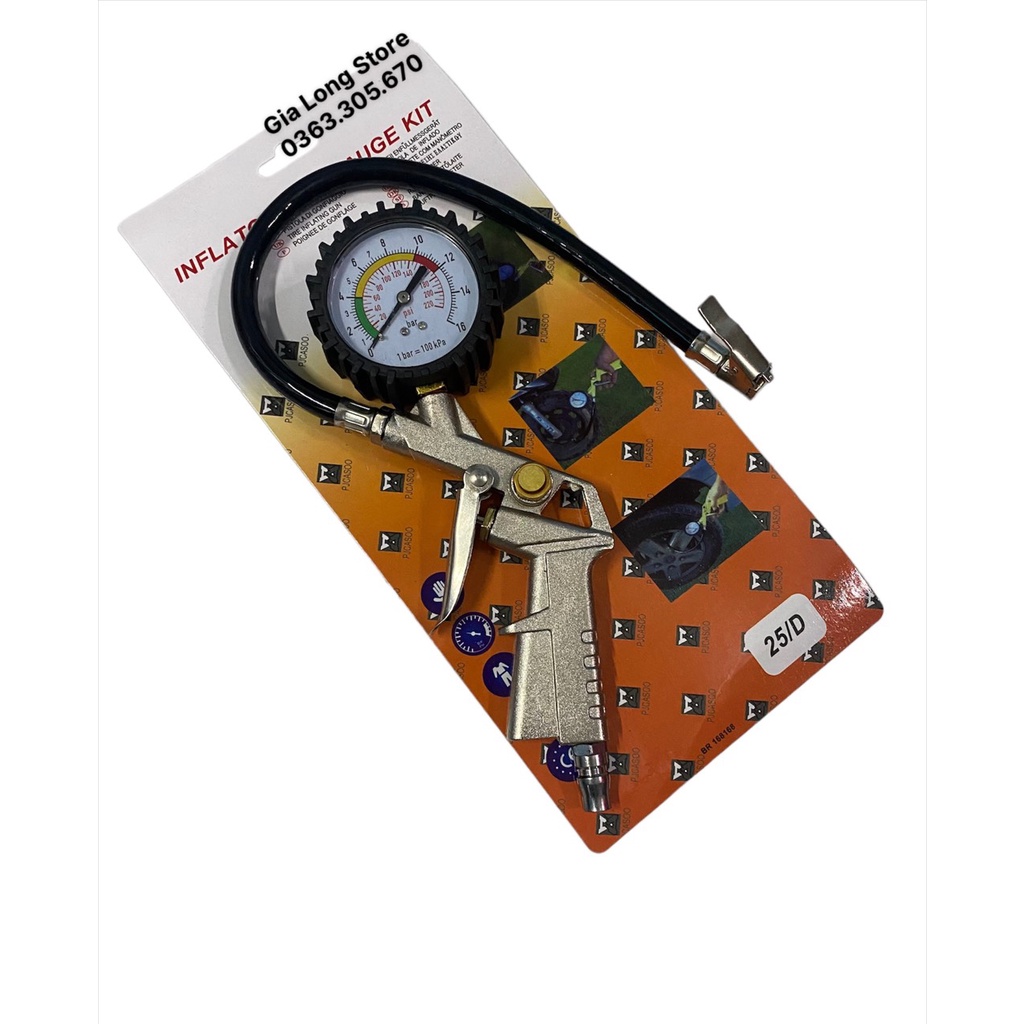 BƠM XE CÓ ĐỒNG HỒ HƠI