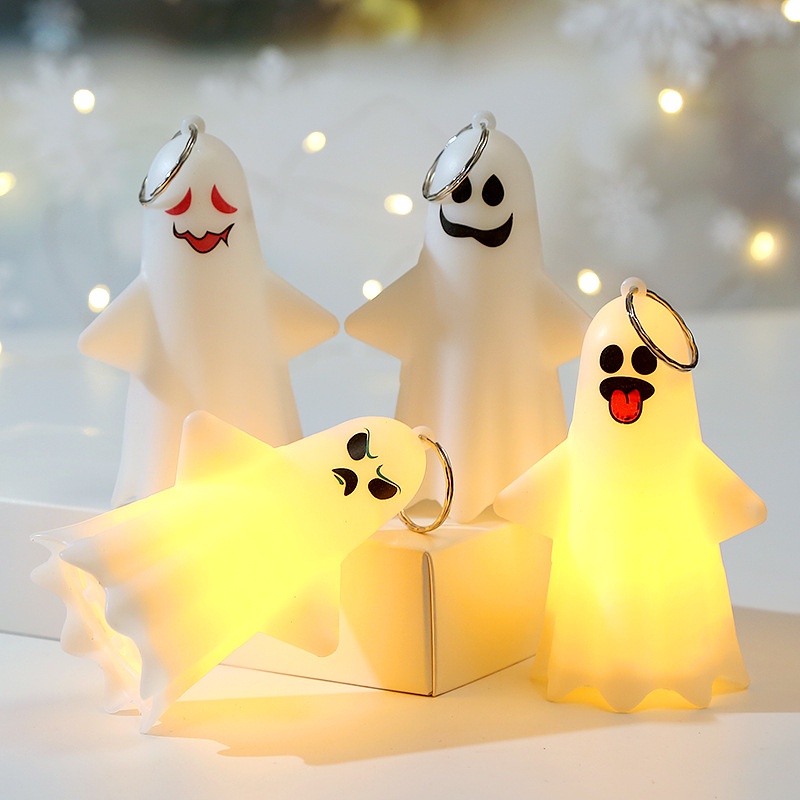 Lồng Đèn LED Hình Ma Trang Trí Halloween