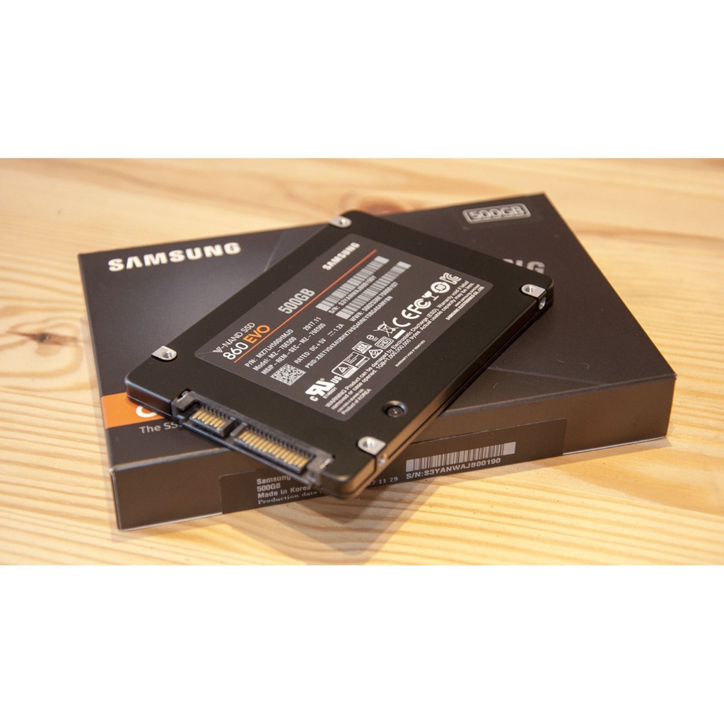 Ổ cứng Samsung SSD 860EVO-500GB SATA III (MZ-76E500BW) nhập khẩu