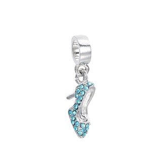 Charm chiếc giày đính đá nhiều màu - Linhcharms
