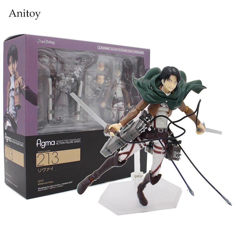 Mô hình đồ chơi nhân vật Shingeki no Kyojin rivaille trong Attack on Titan