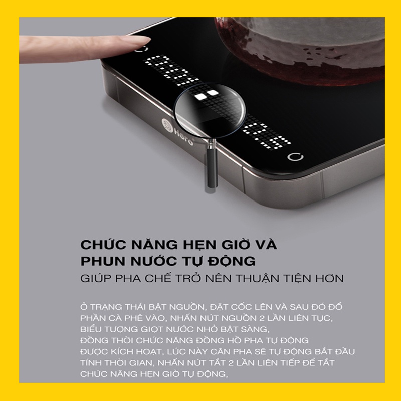 Cân Điện Tử Pha Chế Cà Phê Hero A367