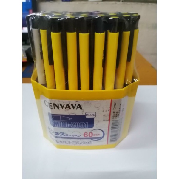 Bút bi cenvava mực xanh ngòi 0.7mm