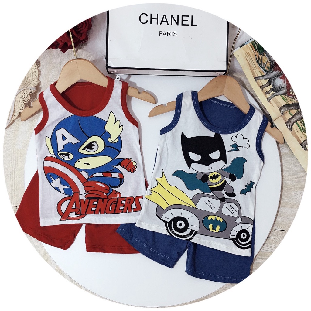 [HCM][HOT] BỘ BA LỖ CHẤT COTTON XUẤT XỊN MÀU SẮC NHƯ ẢNH CHO BÉ TRAI COOL NGẦU 8-20KG. VIDEO THẬT. XƯỞNG MAY BIBO