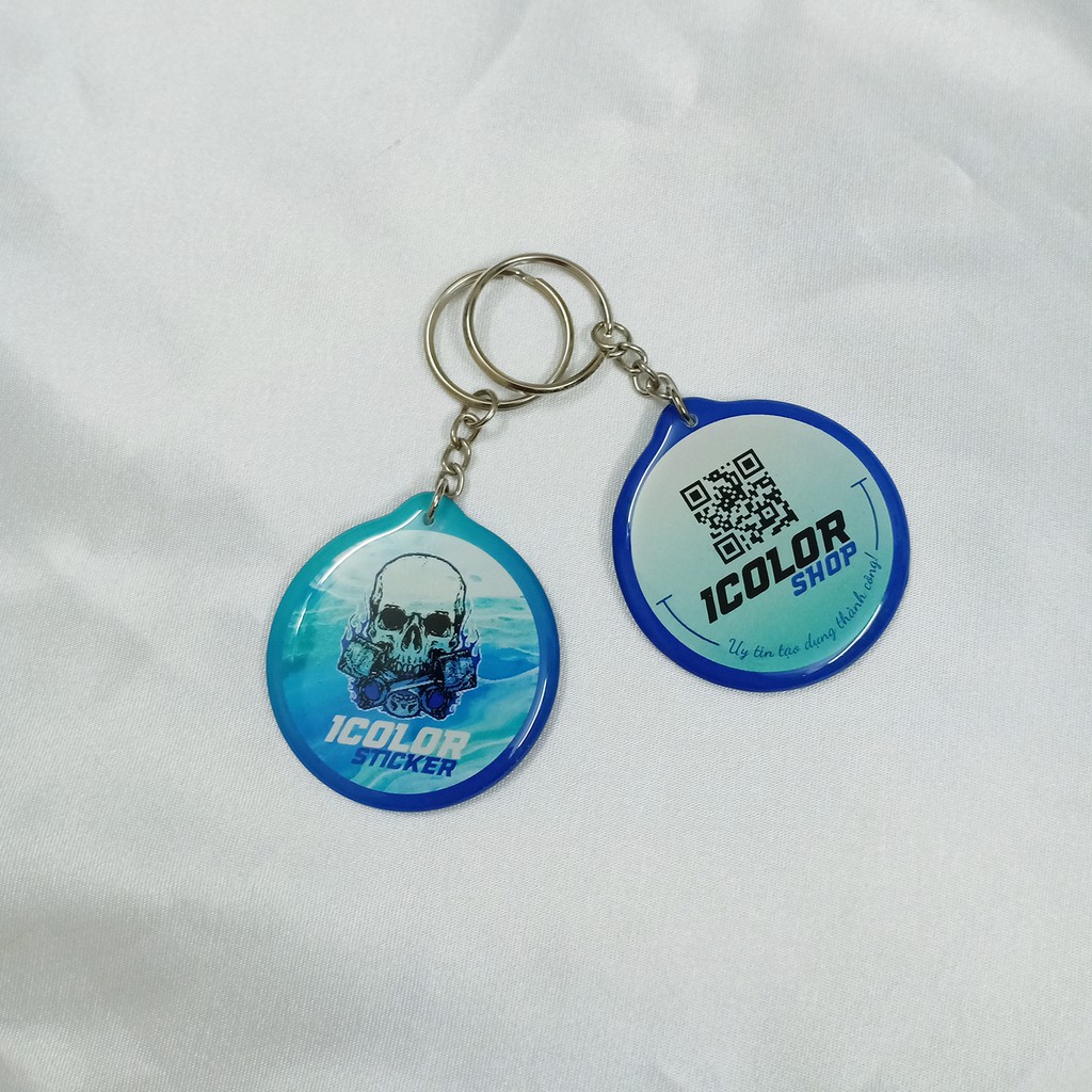 Móc khóa icolor Quà tặng kèm đơn hàng