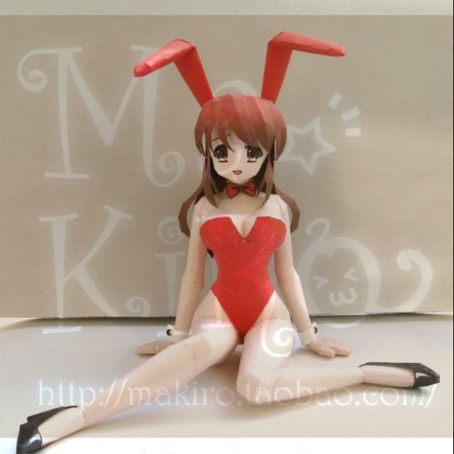 Mô hình giấy anime girl