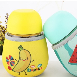 Cốc thủy tinh ủ cháo giữ nhiệt 320ml tiện lợi