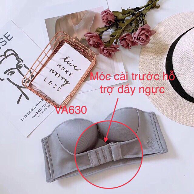 Áo lót CHỐNG TỤT cài trước - Áo ngực không dây mặc đầm hở vai 360