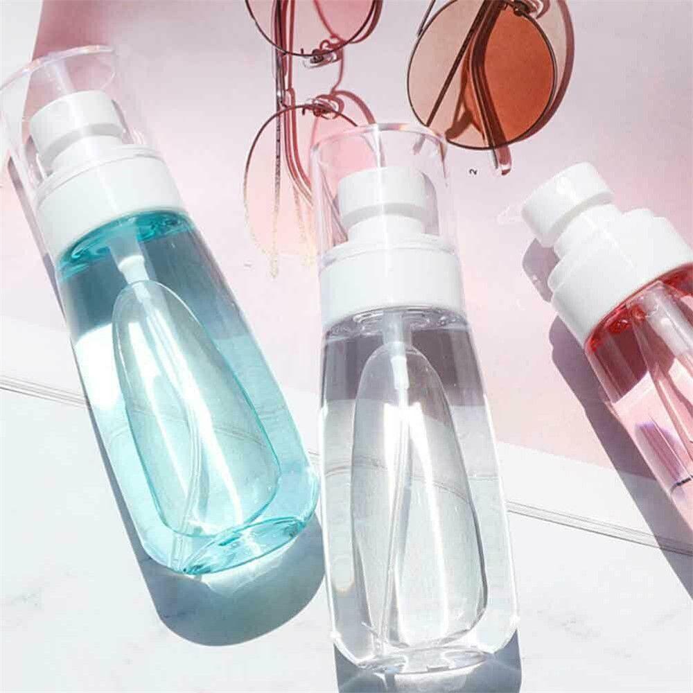 Set 6 Chai Rỗng Trong Suốt Dạng Xịt Tiện Dụng