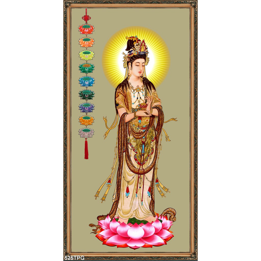 TRANH DÁN TƯỜNG HÌNH PHẬT, TRANH DÁN PHÒNG THỜ, TRANH QUAN ÂM, TRANH THỜ PHẬT