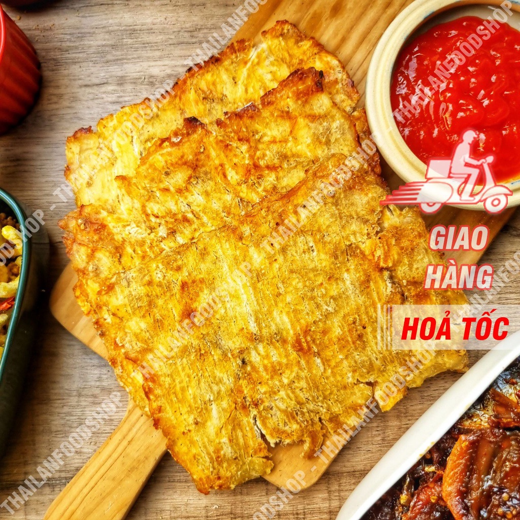 Khô Cá Thiều Tiêu Sọ Dạng Miếng Lon 300Gram