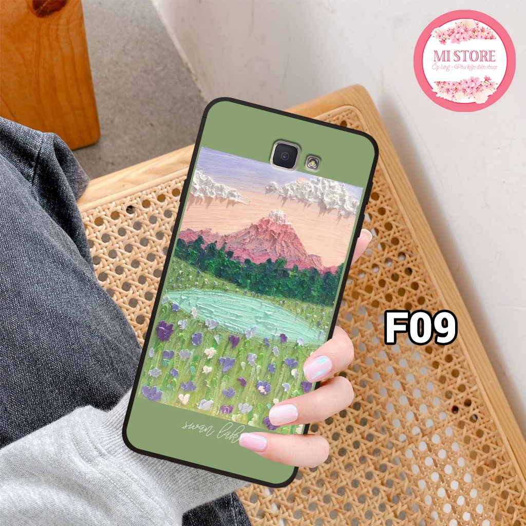 Ốp lưng điện thoại SAMSUNG J5 PRIME/ J7 PRIME/ J4 PRIME/ J4 PLUS/ J4 CORE in hình hoa màu sáp vintage, xinh xắn