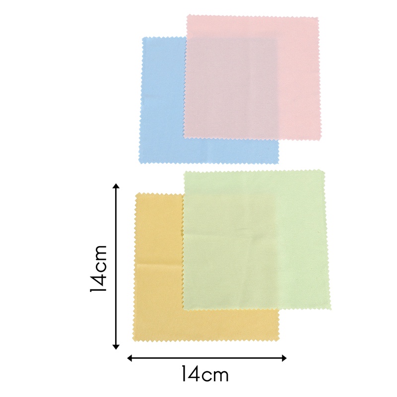 Set 4 Khăn Lau Ống Kính Máy Ảnh / Màn Hình Lcd