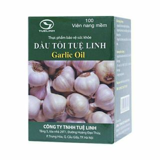 Viên dầu tỏi Tuệ Linh (lọ 100 viên)