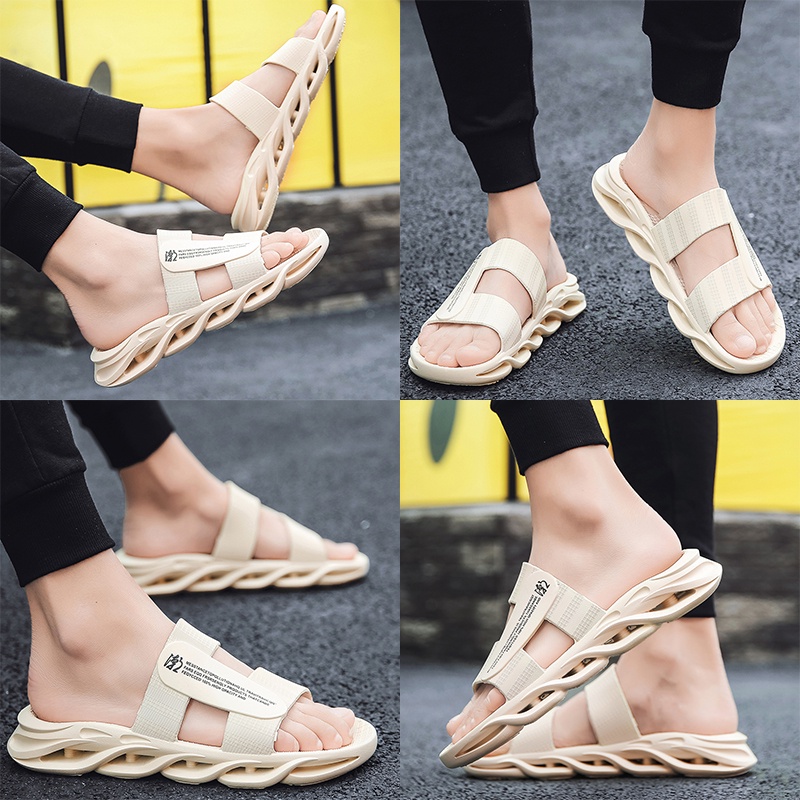 Dép Sandal Đế Phẳng Chống Trượt Thời Trang Bốn Mùa Chất Lượng Cao Có Size 39-46 Dành Cho Nam Và Nữ 2022