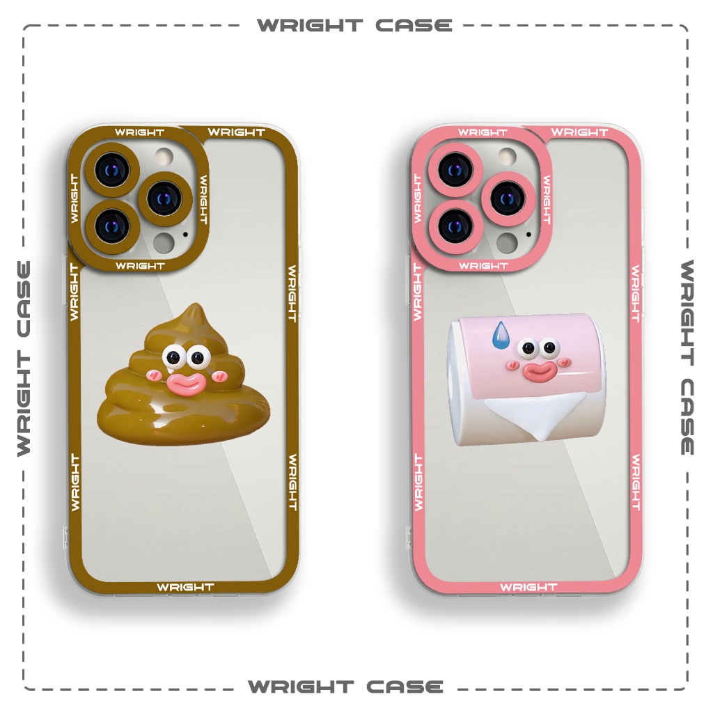 Ốp lưng iphone cạnh vuông cặp đôi wrightcase cho người yêu bạn thân 6splus/7plus/8/8plus/x/xs/11/12/pro/max/plus/promax