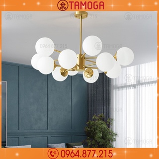 Đèn treo trần, đèn trần trang trí tamogaDCH 8743 số tay 12 tay