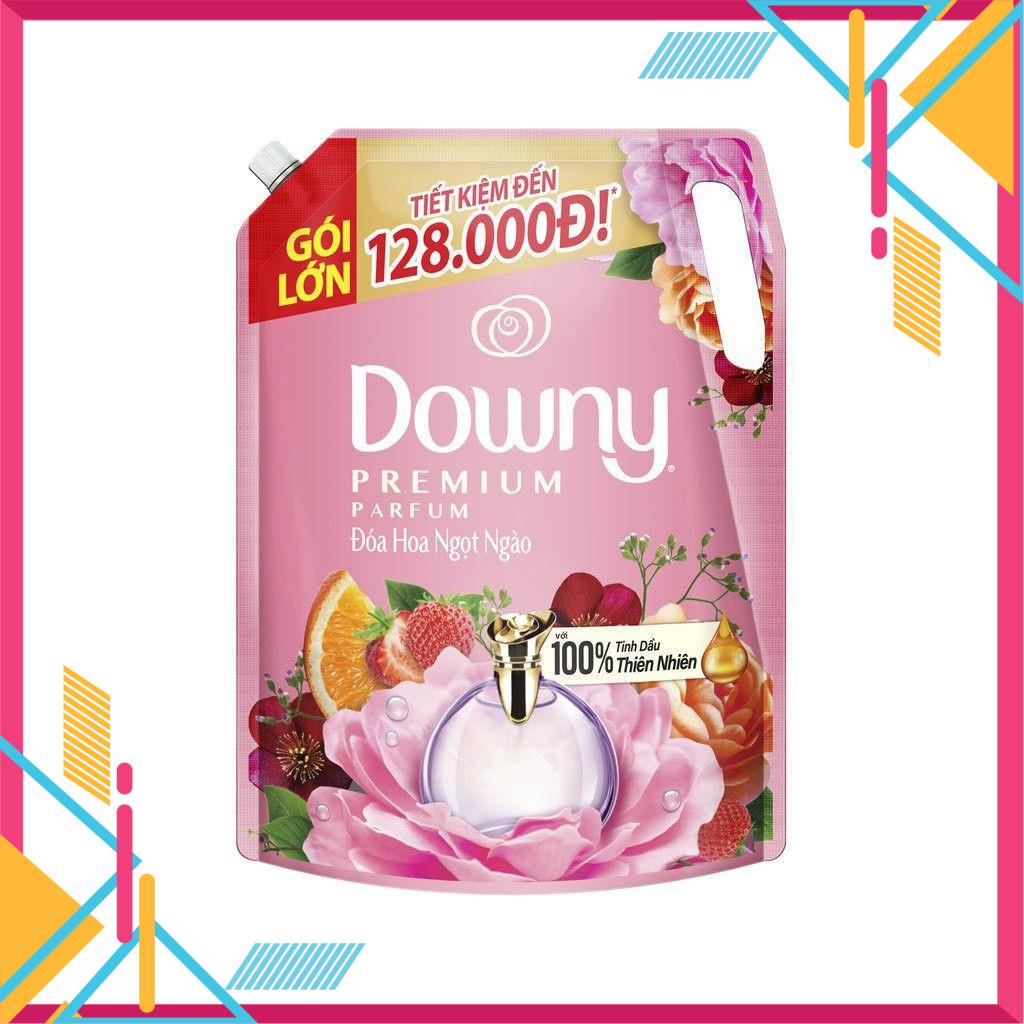 Nước xả vải Downy Đóa hoa thơm ngọt ngào túi 2.3L