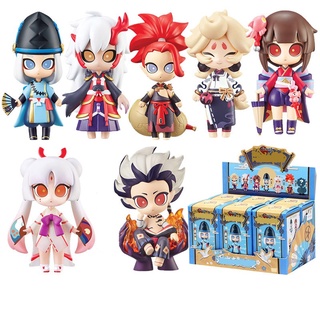  Mô hình nhân vật Âm Dương Sư Onmyoji S1  chính hãng Auldey  - 1 hộp nhân vật ngẫu nhiên  art toy blind box  - mã 320111 