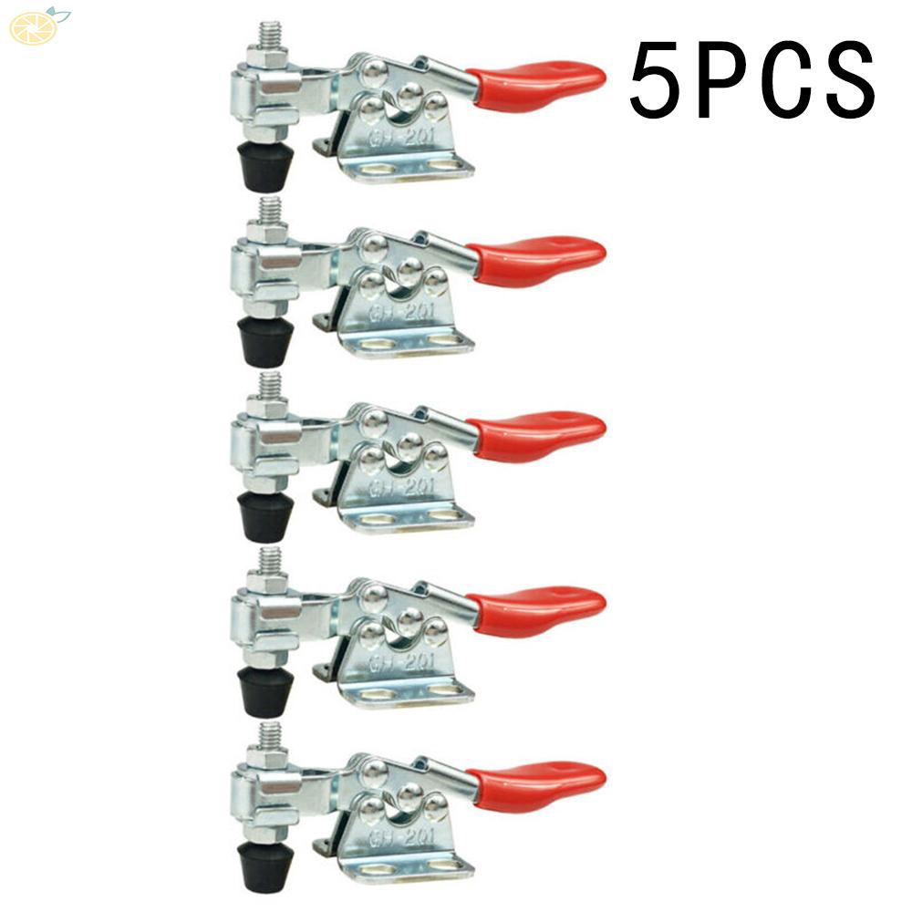 Bộ 5 kẹp kiểu đòn khuỷu dạng ngang nhanh chóng chất lượng cao