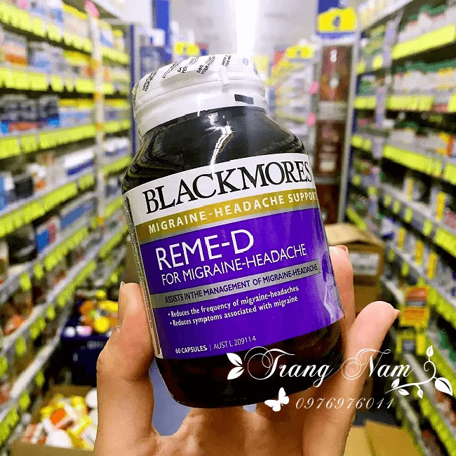 Viên uống Blackmores Reme D 60 viên