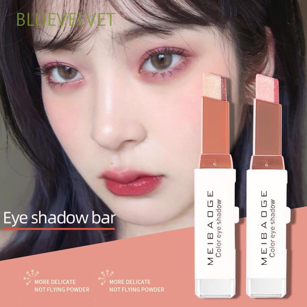 Thỏi phấn mắt hai màu bóng gradient trang điểm mịn màng chuyên nghiệp ánh ngọc trai stereo chống mồ hôi kháng nước | BigBuy360 - bigbuy360.vn