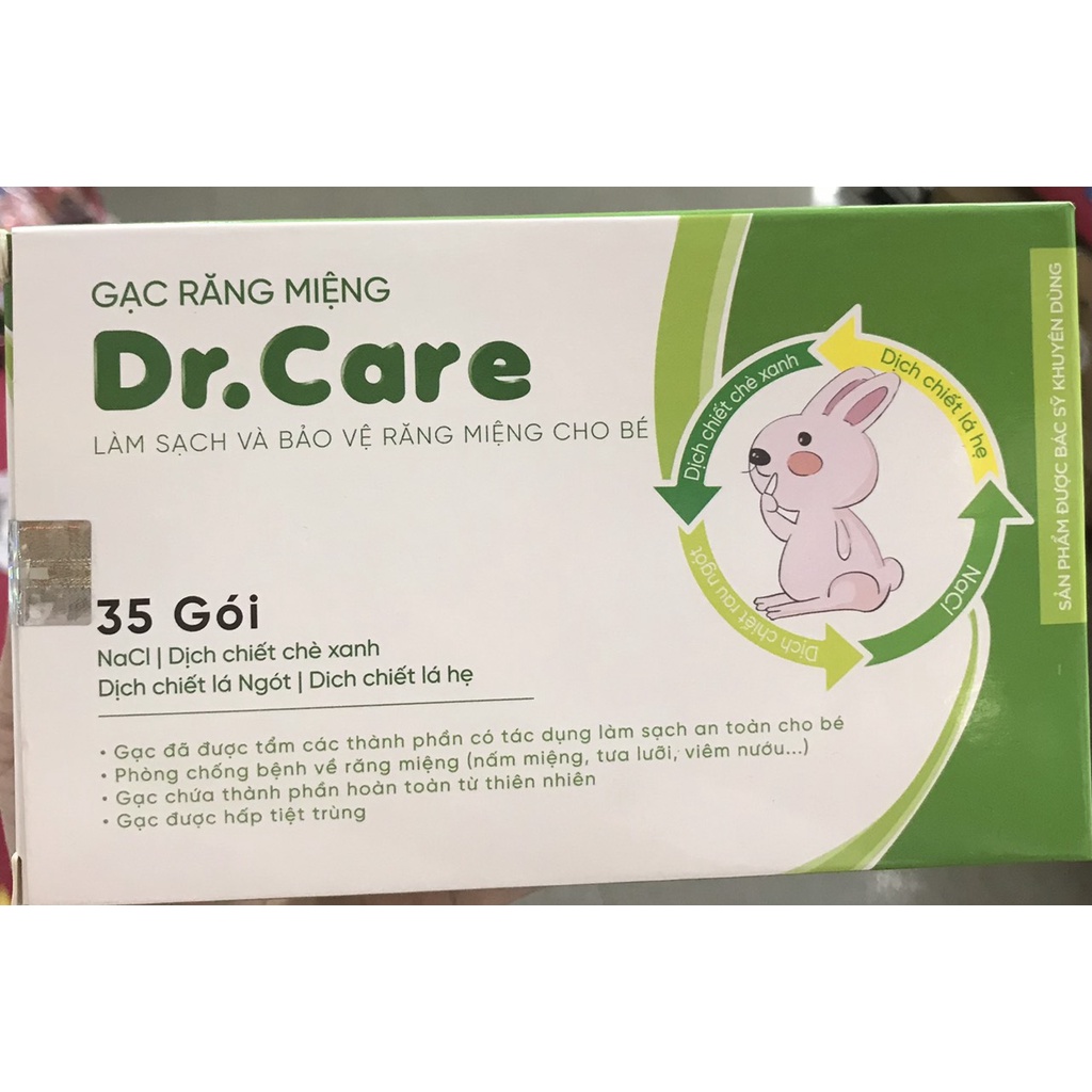 Gạc răng miệng Dr Care