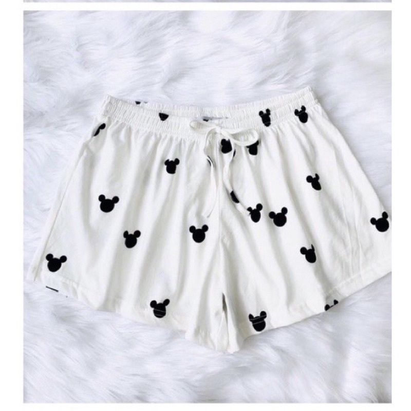 Quần đùi nữ mặc ở nhà chất quần cotton co giãn thoải máii | BigBuy360 - bigbuy360.vn