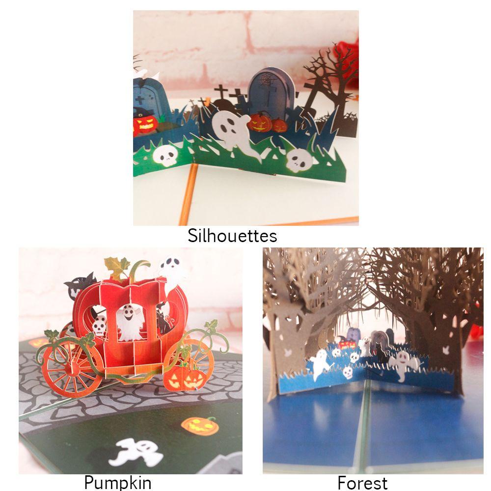 YNATURAL Thiệp Mời Dạng Gập Hình Bí Ngô 3D Độc Đáo