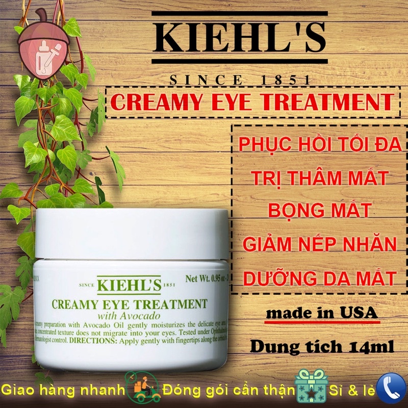 Kem Dưỡng Ẩm Vùng Mắt Creamy Eye Treatment