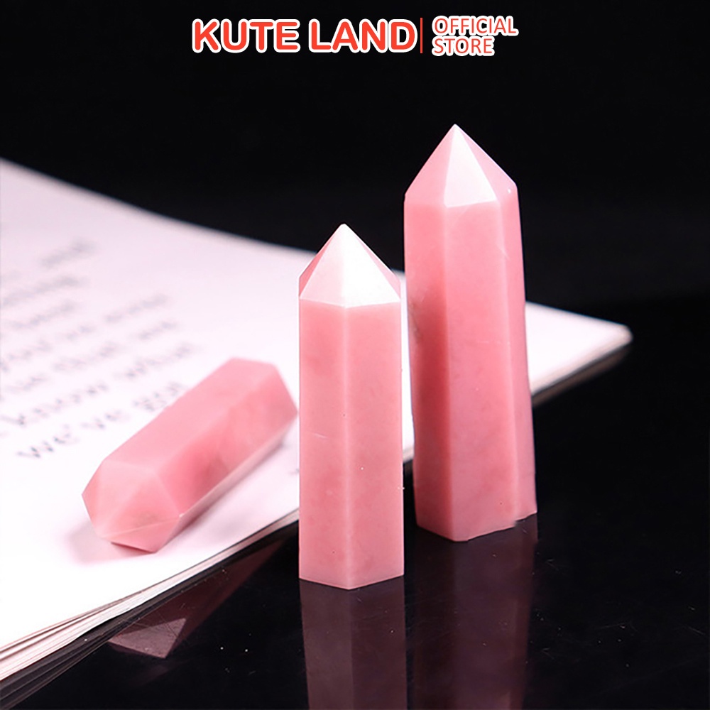 Trụ Đá Thanh Tẩy Pink Opal DA21-x-33