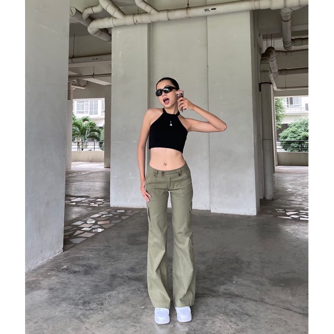 QUẦN KAKI TÚI HỘP ỐNG LOE