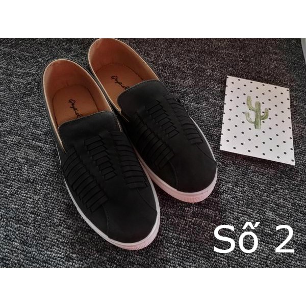 (NEW) Giày SLIP ON canh sale châu Âu hiệu Quipid full box | BigBuy360 - bigbuy360.vn