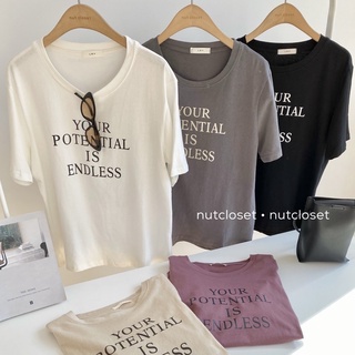 NUTCLOSET - Áo phông Your Potential 2105_A0634