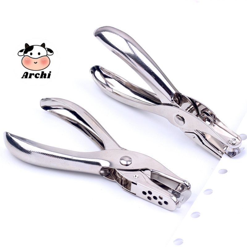 Kìm bấm lỗ giấy refill dụng cụ bấm lỗ giấy đơn làm sổ còng sổ tiện dụng
