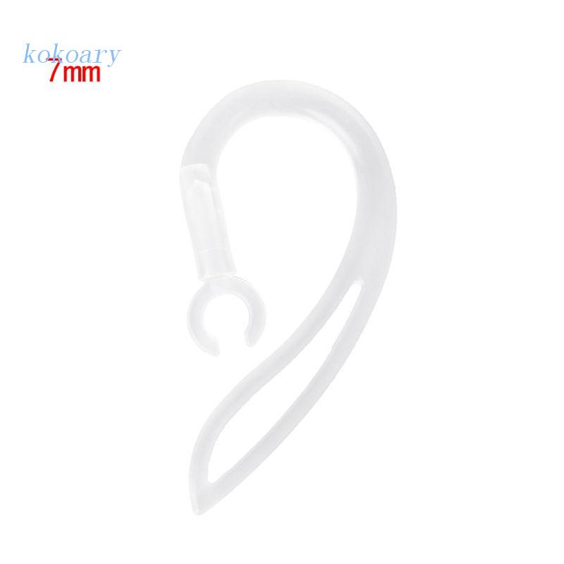 Kẹp Tai Nghe Bluetooth Bằng Silicon Mềm Trong Suốt 7mm
